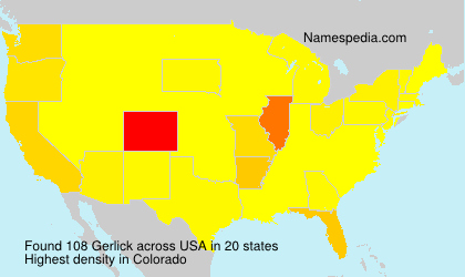 Surname Gerlick in USA Surname Gerlick in USA