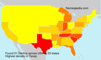 Surname Gerline in USA Surname Gerline in USA