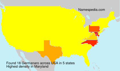 Surname Germanaro in USA Surname Germanaro in USA