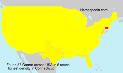 Surname Germe in USA Surname Germe in USA