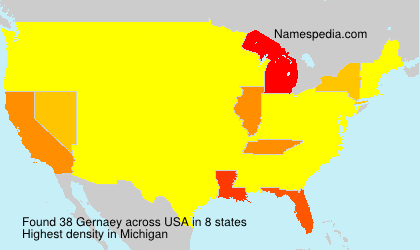 Surname Gernaey in USA Surname Gernaey in USA