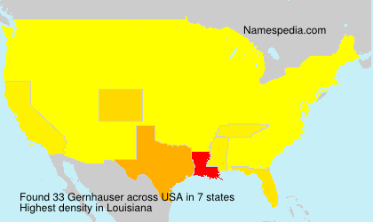Surname Gernhauser in USA Surname Gernhauser in USA
