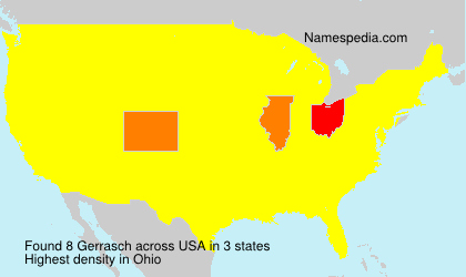 Surname Gerrasch in USA Surname Gerrasch in USA