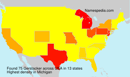 Surname Gerstacker in USA Surname Gerstacker in USA