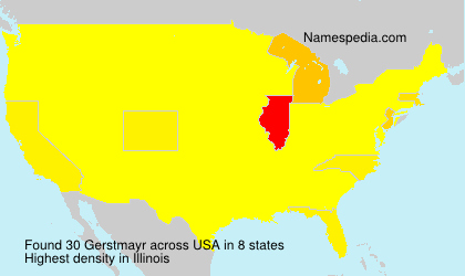 Surname Gerstmayr in USA Surname Gerstmayr in USA