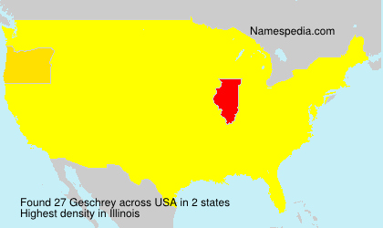 Surname Geschrey in USA Surname Geschrey in USA