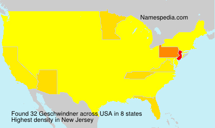 Surname Geschwindner in USA Surname Geschwindner in USA