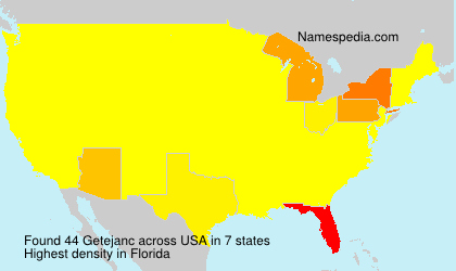 Surname Getejanc in USA Surname Getejanc in USA
