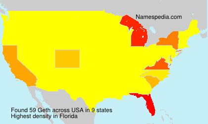 Surname Geth in USA Surname Geth in USA
