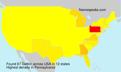 Surname Getkin in USA Surname Getkin in USA