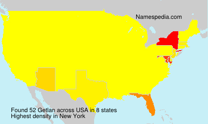 Surname Getlan in USA Surname Getlan in USA