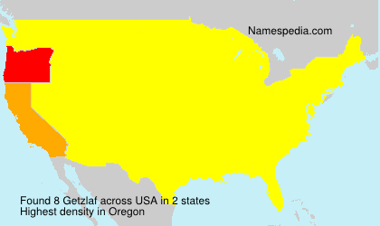 Surname Getzlaf in USA Surname Getzlaf in USA