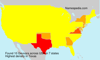 Surname Geuvara in USA Surname Geuvara in USA