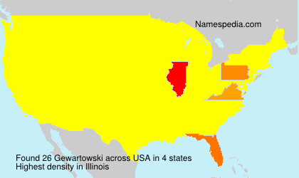Surname Gewartowski in USA Surname Gewartowski in USA