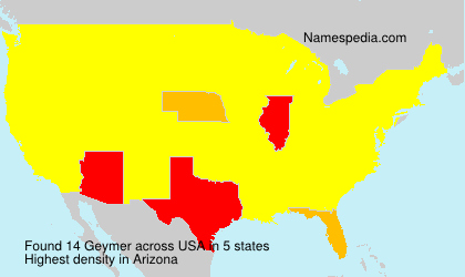 Surname Geymer in USA Surname Geymer in USA