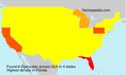 Surname Ggonzalez in USA Surname Ggonzalez in USA