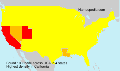 Surname Ghaibi in USA Surname Ghaibi in USA