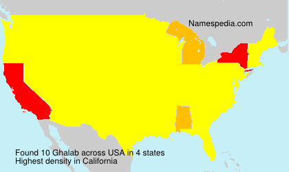 Surname Ghalab in USA Surname Ghalab in USA