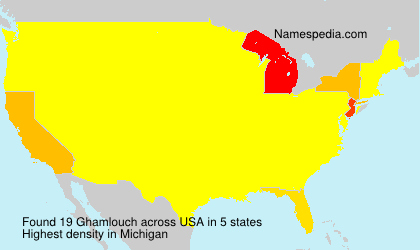 Surname Ghamlouch in USA Surname Ghamlouch in USA