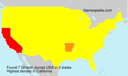 Surname Gharah in USA Surname Gharah in USA