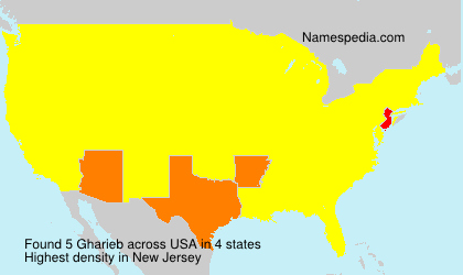 Surname Gharieb in USA Surname Gharieb in USA