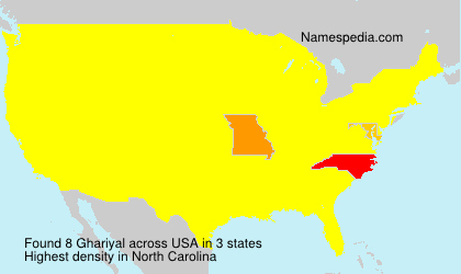 Surname Ghariyal in USA Surname Ghariyal in USA