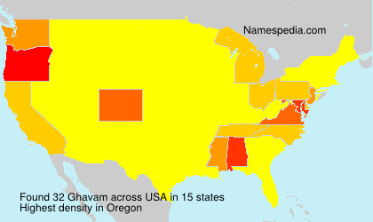 Surname Ghavam in USA Surname Ghavam in USA