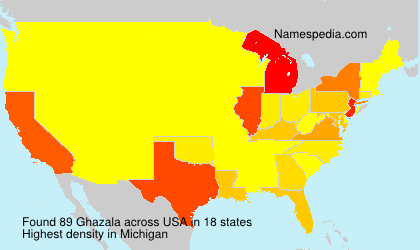 Surname Ghazala in USA Surname Ghazala in USA