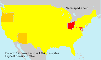 Surname Ghazoul in USA Surname Ghazoul in USA