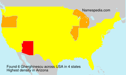 Surname Gherghinescu in USA Surname Gherghinescu in USA