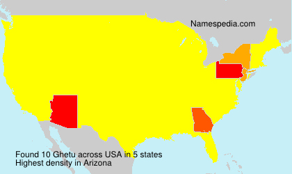 Surname Ghetu in USA Surname Ghetu in USA