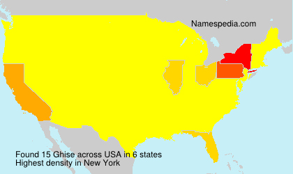 Surname Ghise in USA Surname Ghise in USA