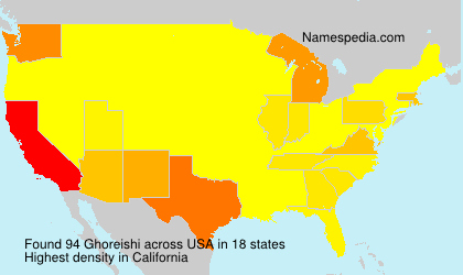 Surname Ghoreishi in USA Surname Ghoreishi in USA