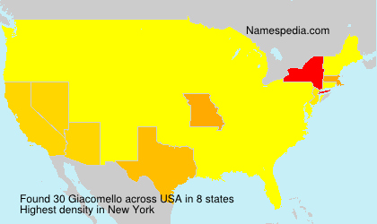 Surname Giacomello in USA Surname Giacomello in USA