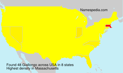Surname Giallongo in USA Surname Giallongo in USA