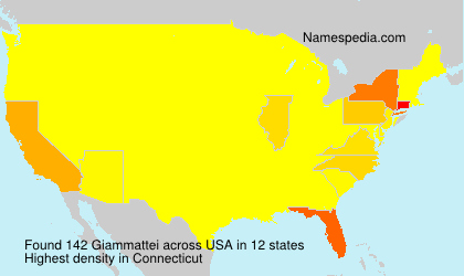 Surname Giammattei in USA Surname Giammattei in USA