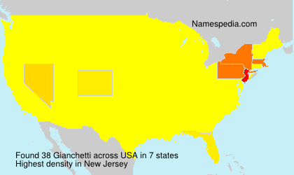 Surname Gianchetti in USA Surname Gianchetti in USA