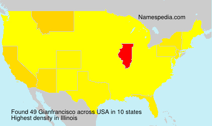 Surname Gianfrancisco in USA Surname Gianfrancisco in USA