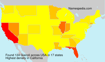 Surname Gianoli in USA Surname Gianoli in USA