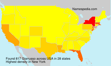 Surname Giarrusso in USA Surname Giarrusso in USA