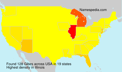Surname Gibes in USA Surname Gibes in USA