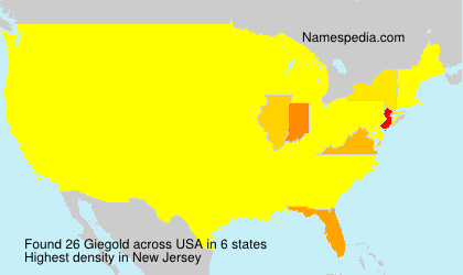 Surname Giegold in USA Surname Giegold in USA