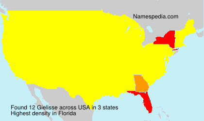 Surname Gielisse in USA Surname Gielisse in USA