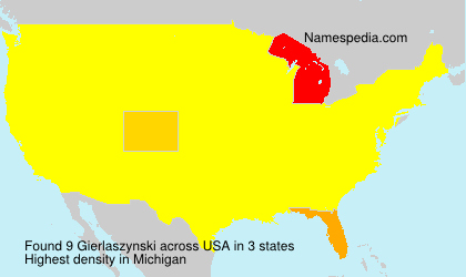 Surname Gierlaszynski in USA Surname Gierlaszynski in USA