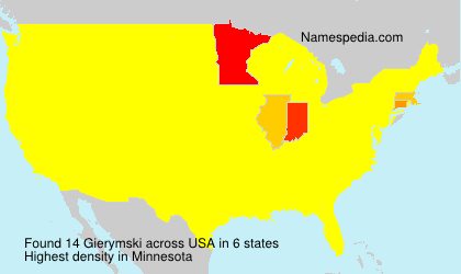 Surname Gierymski in USA Surname Gierymski in USA