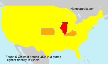 Surname Giewald in USA Surname Giewald in USA