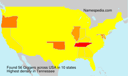 Surname Giggers in USA Surname Giggers in USA
