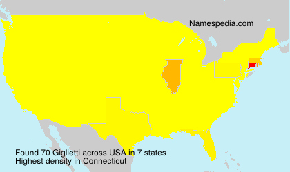 Surname Giglietti in USA Surname Giglietti in USA