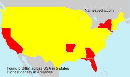 Surname Gilbrt in USA Surname Gilbrt in USA