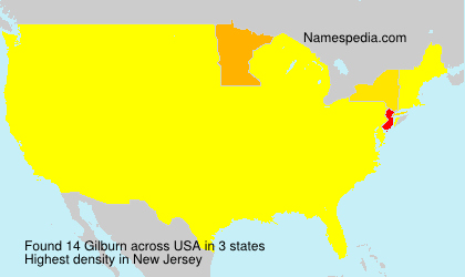 Surname Gilburn in USA Surname Gilburn in USA